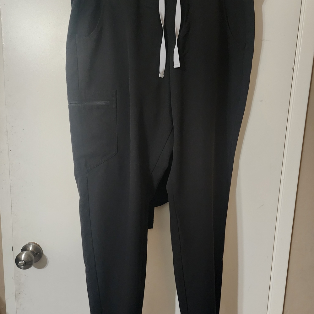 Figs Black Jogger Pants Large